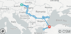  Descubrimiento del Bajo Danubio con Viena y Estambul 2026|2027 - 24 Días (from Viena to Estambul) - 21 destinos 