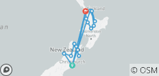  Budget Christchurch, Abel Tasman &amp; Auckland - 14 dagen - 18 bestemmingen 