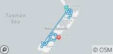  Helemaal Nieuw-Zeeland vanuit Auckland - 14 dagen - 28 bestemmingen 