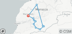  Réveillon du Nouvel An 2025 dans le désert marocain 5 jours au départ de Marrakech - 11 destinations 