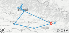  Onvergetelijk Nepal: 19 dagen cultuur, wilde dieren en ABC - 14 bestemmingen 
