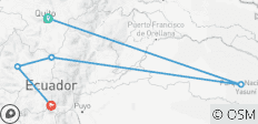  Merveilles de l\'Équateur : Hauts plateaux et Amazonie 10 jours - 5 destinations 