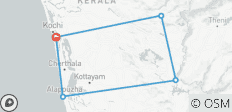  Cochin: Excursión de 5 días por Kerala con Munnar, Thekkady y Alleppey - 5 destinos 