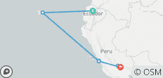  Quito, Galapagos &amp; Peru (Superior) - 11 days - 12 destinations 