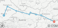  Les délices du Danube 2025 - 8 jours (from Munich to Budapest) - 8 destinations 
