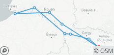  Normandie et joyaux de la Seine 2025 - 11 jours - 9 destinations 