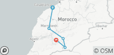  Circuit de 6 jours dans le désert du Sahara doré - 5 destinations 