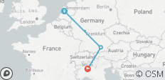  European Football Heri Tage : Johan Cruyff Arena, Allianz Arena und San Siro en. - 3 Destinationen 