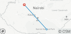  DAY TRIP NAIROBI NATIONAL PARK - 3 destinations 