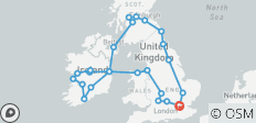  Die Weltwunder von England, Schottland und Irland / in 9 Tage - 25 Destinationen 