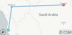  Kleingruppen-Rundreise Saudi-Arabien - 3 Destinationen 