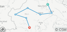  Triangle d\'Or et Rajasthan pour 9 Nuits 10 Jours - 7 destinations 