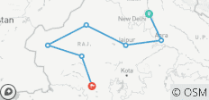 Triangle d\'Or et Rajasthan pour 9 Nuits 10 Jours - 7 destinations 