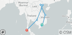  Incroyable Vietnam, Cambodge et Thaïlande en 16 jours (hôtels 4 étoiles) - 8 destinations 