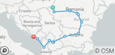 9 Days from Budapest to Dubrovnik - A Heritage Adventure - 3 Dinner Included
