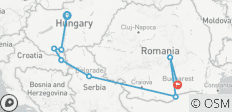  Balkan Adventure with Transylvania Budapest → Bucharest (2026) - 8 destinations 