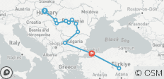  11 Days from Budapest to Istanbul &amp; Cappadocia Via Bucharest, Sofia 3 FLIGHTS INCLUDED - Small Group Tour - 12 destinations 