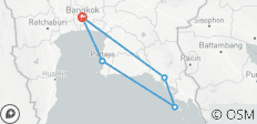  9 Day Bangkok to Sea, Island and Landless Village, Thailand - 5 destinations 