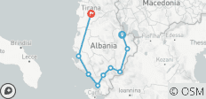  Excursión en E-Bike por Albania - 9 destinos 