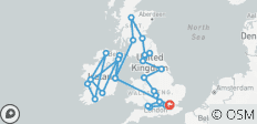  Great Britain and Ireland Reunion 35 to 45 (Nur für ehemalige Contiki-Reisende, Reunion, 18 Tage - 25 Destinationen 
