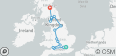  England in a Week (Age 27-35) - 13 destinations 