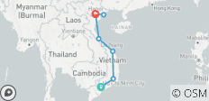  Real Vietnam Adventure, Mountain, Cave and the Bay in 14 days - 7 destinations 