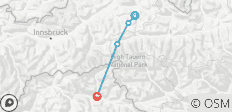  Crossing the Alps from Kitzbühel to South Tyrol - 7 days - 4 destinations 