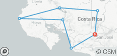  Viva Costa Rica (Age 27-35, 9 Days) - 7 destinations 