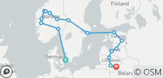  Best of Scandinavia &amp; The Baltics (Summer, Air Price Stockholm To Tallinn) - 18 destinations 