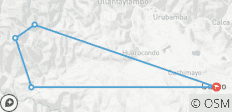  Humantay See und Salkantay Pass Trek von Cusco 2 Tage1 Nacht - 5 Destinationen 
