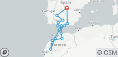  Secrets d\'Espagne et du Maroc : Circuit en petit groupe - 20 destinations 