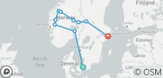  Reunión Escandinavia 35 a 45 (Sólo disponible para antiguos viajeros Contiki, Reunión, 12 días) - 10 destinos 