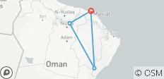  Oman, un pays de contrastes - 4 destinations 