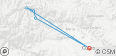  Machu Picchu en bus 2 jours 1 nuit - 5 destinations 