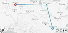  Hidden Treasures of Northern Italy - 3 destinations 