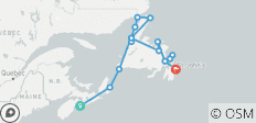  Nova Scotia naar Newfoundland (kleine groep) - 13 dagen - 16 bestemmingen 