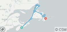  Nova Scotia naar Newfoundland - 13 dagen - 13 bestemmingen 