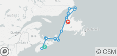  Nueva Escocia, Príncipe Eduardo y Terranova (Grupo pequeño) - 13 días - 17 destinos 
