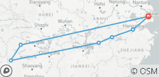  Gorgeous China 15D: SH, Zhangjiajie, Wangxiangu, Jingdezhen, Huangshan, Shenxianju etc. - 7 destinations 