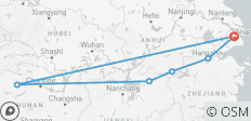  Gorgeous China 15D : SH, Zhangjiajie, Wangxiangu, Jingdezhen, Huangshan, Shenxianju etc. - 6 destinations 