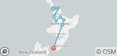  EPIC NEW ZEALAND NORTH ISLAND ROADTRIP - 8 destinations 