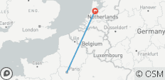  Paris and Amsterdam in a Week - 2 destinations 