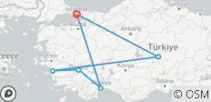  12 Tage Engels in der Türkei| Eine geschenkte Reise keine mühsamen Wege! (Begleitete Privatreise) - 6 Destinationen 