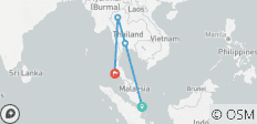  14 Días Singapur y Tailandia Descubrimiento en Familia (guía y conductor privados） - 4 destinos 