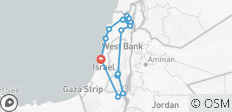  Grand voyage en Israël - 17 destinations 