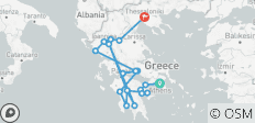  Die ausführliche Reise durch Griechenland - 19 Destinationen 