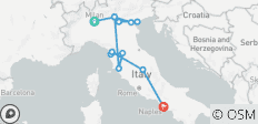  Auf der Schiene durch Italien - 12 Destinationen 