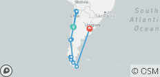  Argentinien und Chile - Gletscherwelt und Wüstenzauber - 21 Destinationen 