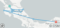  Découvrir le Costa Rica et le Panama en toute décontraction - 11 destinations 