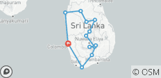  Sri Lanka actif - 14 destinations 